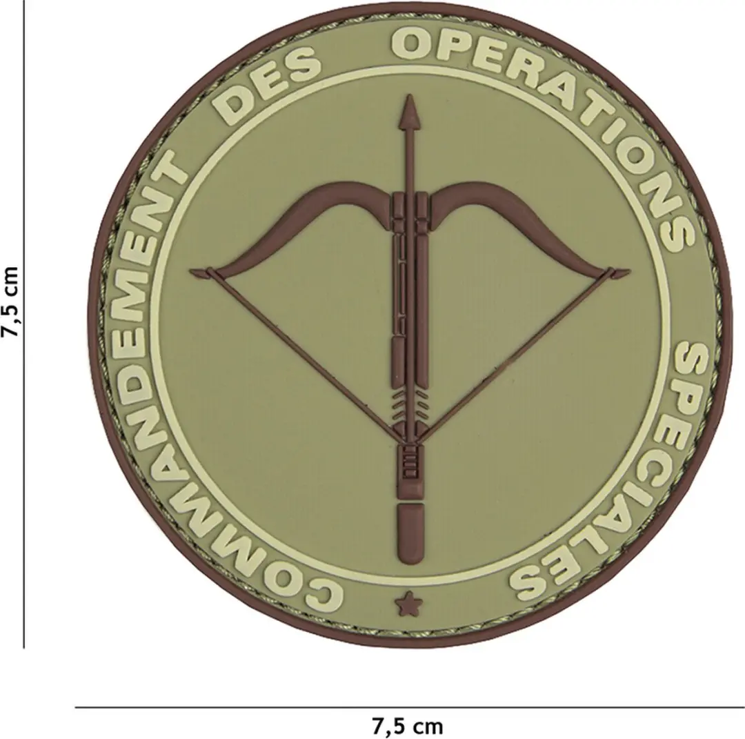 Embleem 3D PVC Commandement