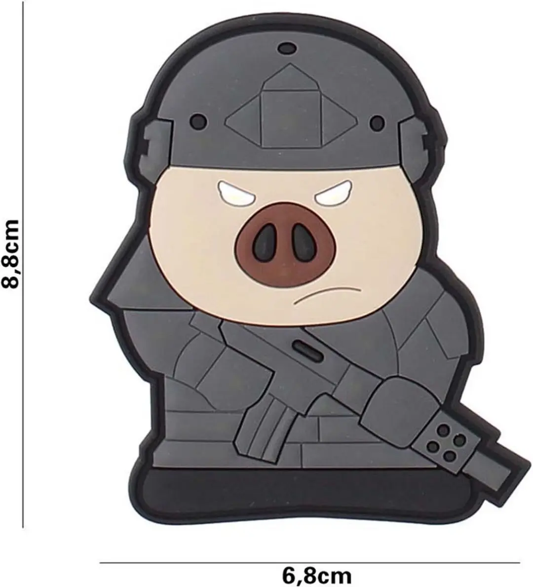 Embleem 3D PVC Tactical varken
