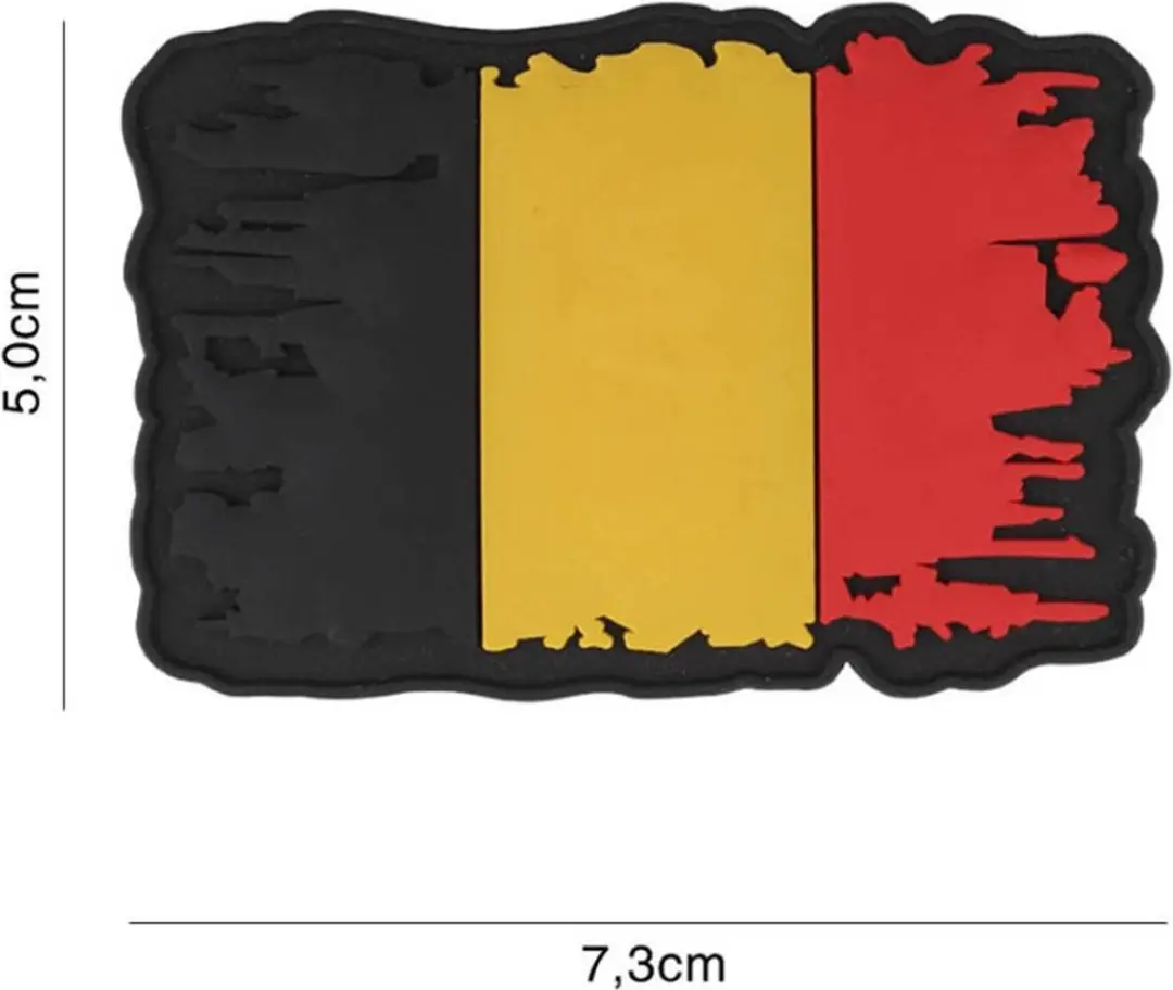 Embleem 3D PVC België Vintage