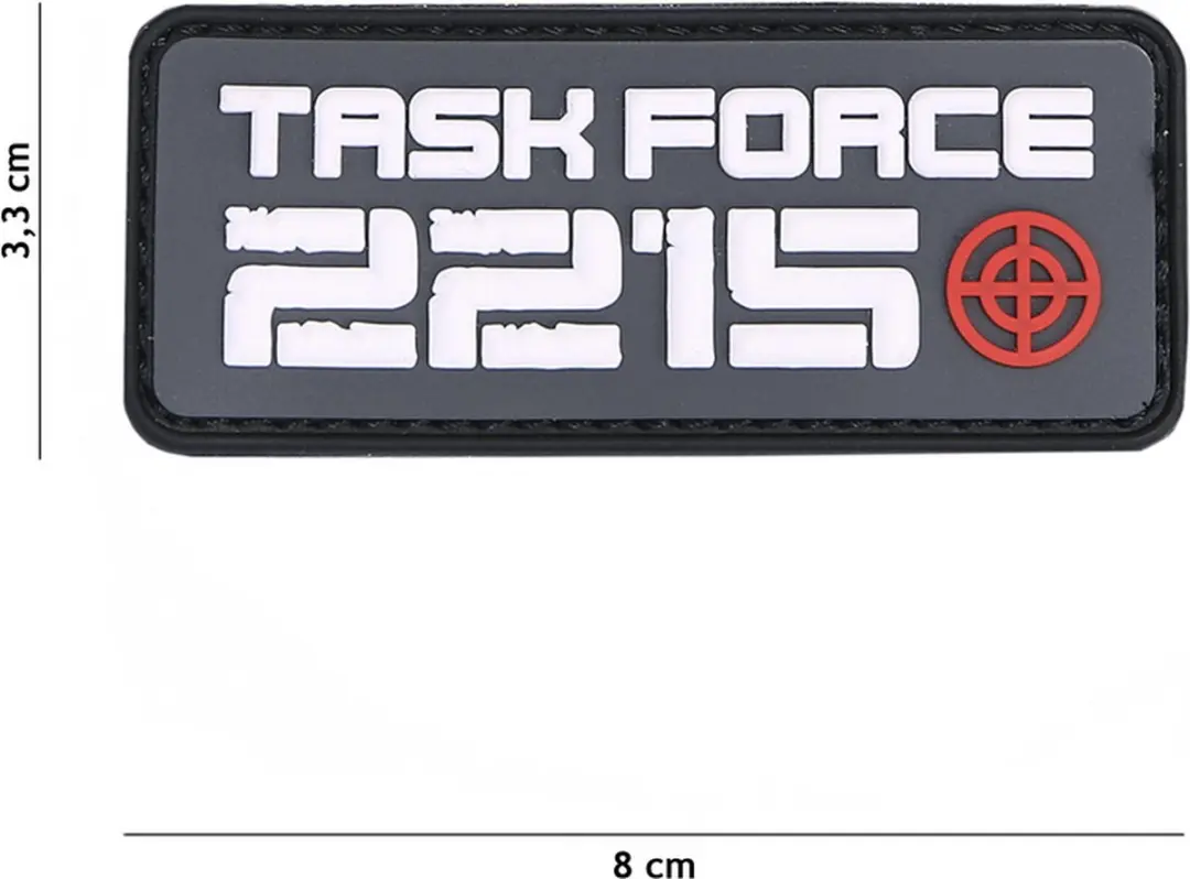Embleem 3D PVC Task Force