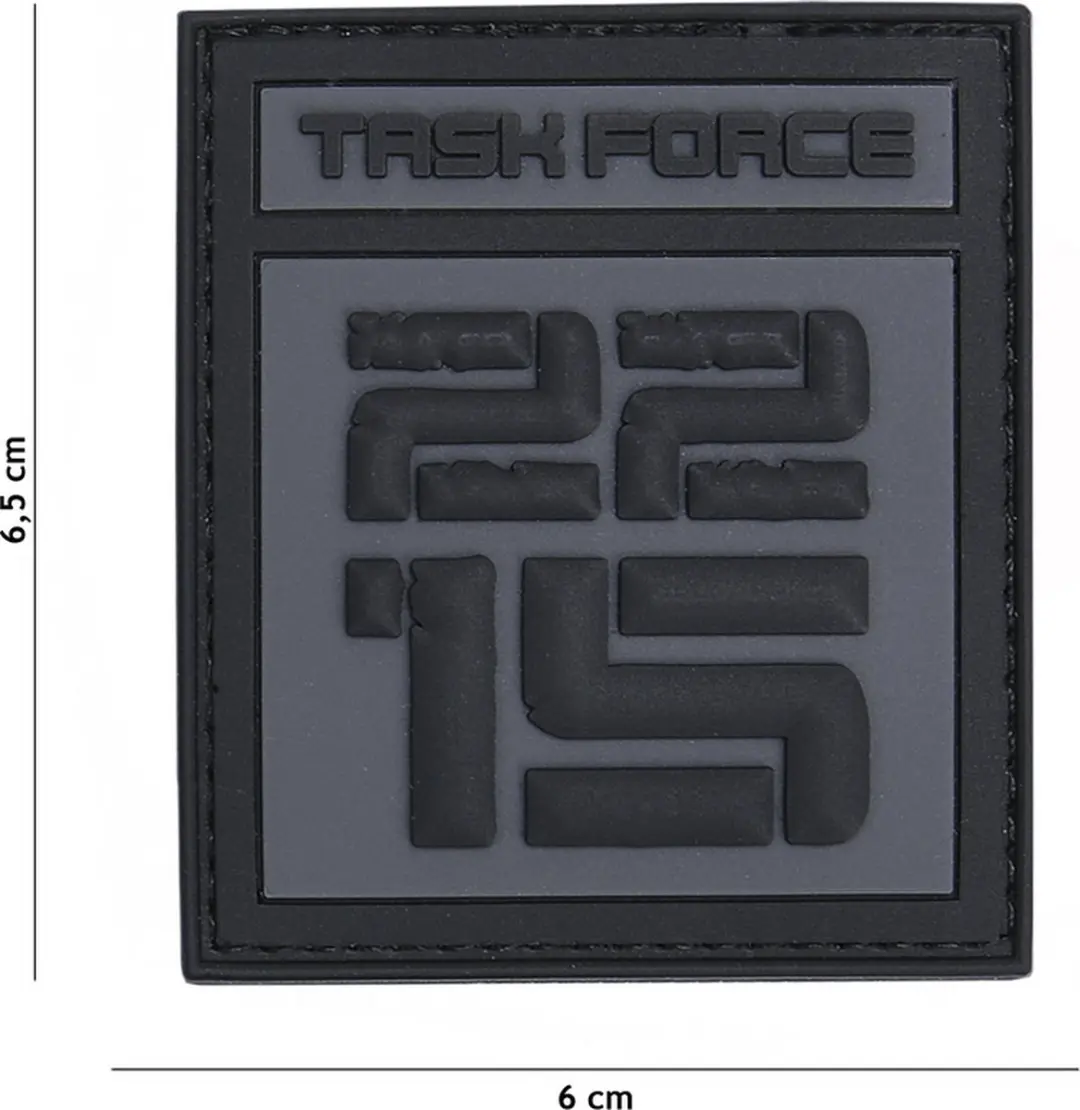 Embleem 3D PVC Task Force