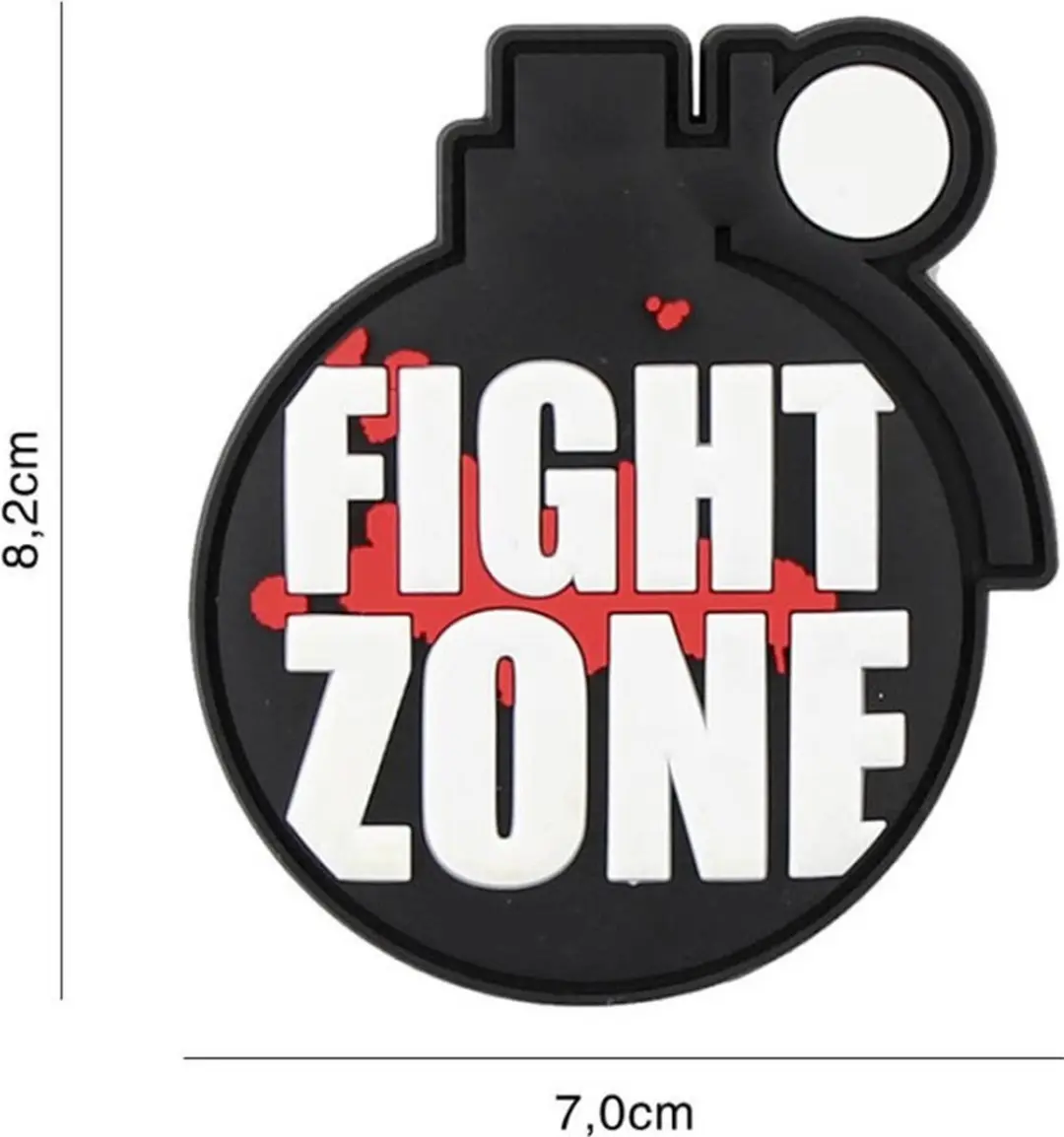 Embleem 3D PVC Fight Zone