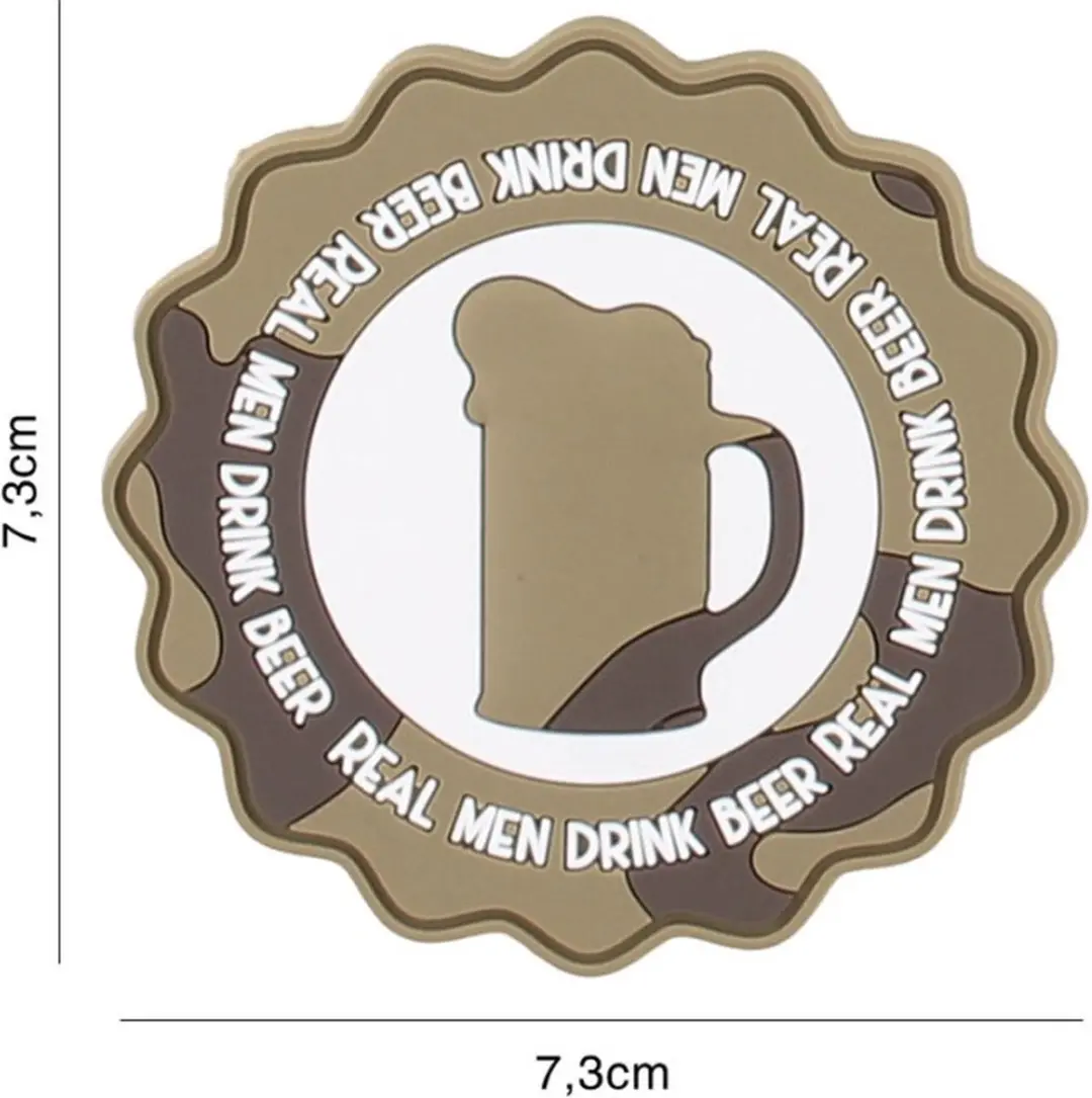 Embleem 3D PVC Drink Beer Desert