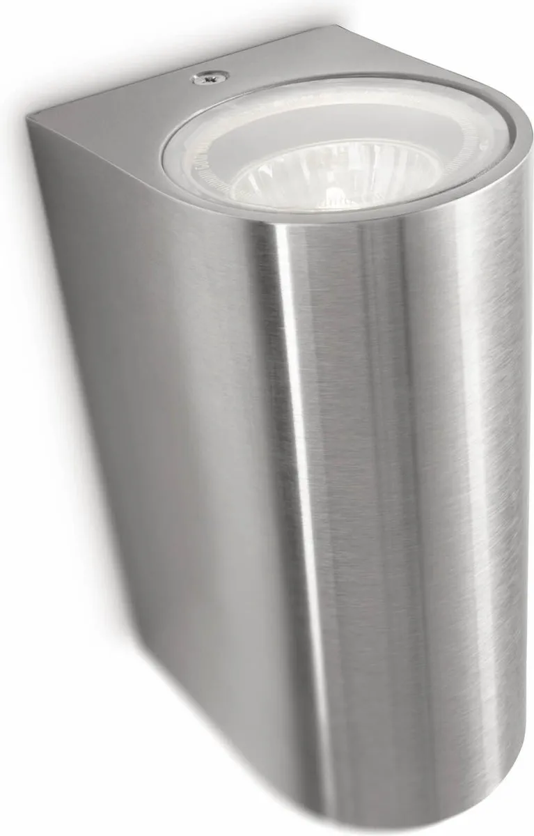 Philips Nightingale Wandlamp Up & Down Roestvrij Staal