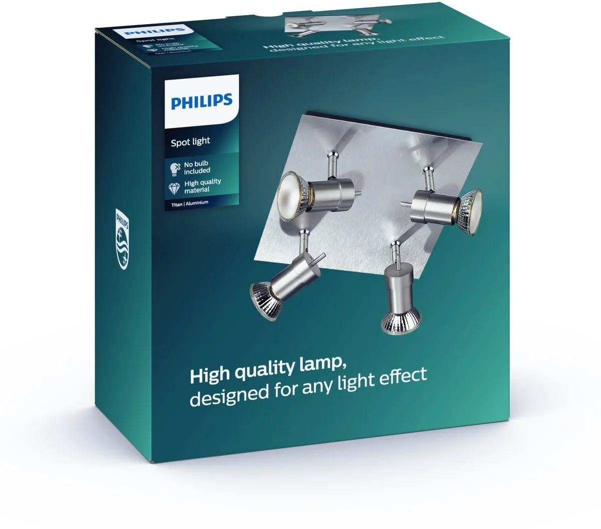 Philips Titan Opbouwspot 4-lichts
