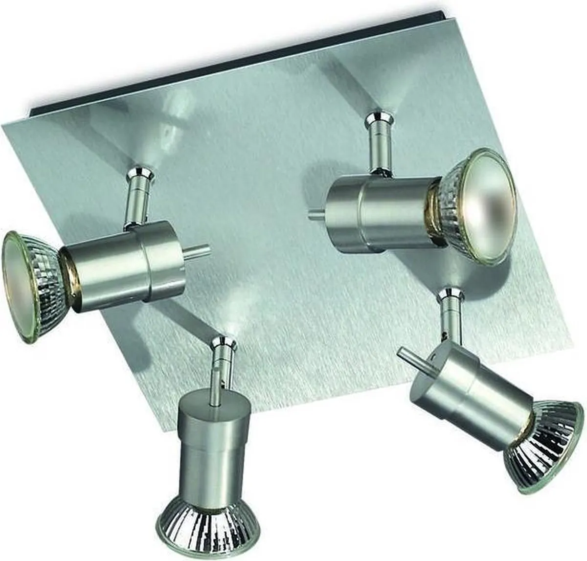 Philips Titan Opbouwspot 4-lichts - Zilver