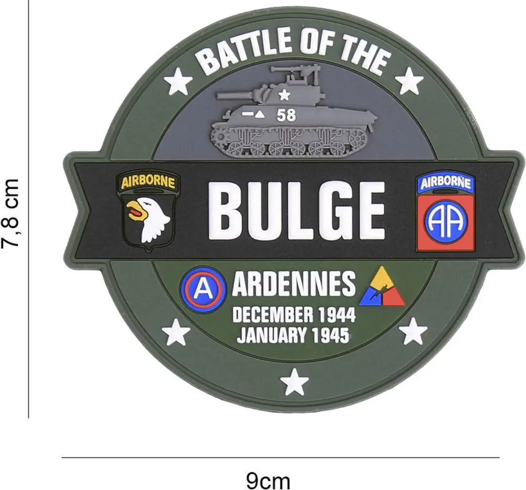 Embleem 3D PVC Battle of the bulge