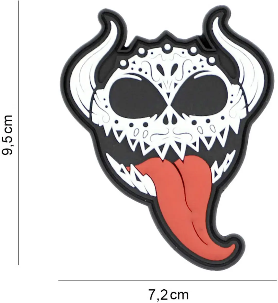 Embleem 3D PVC Devil tongue