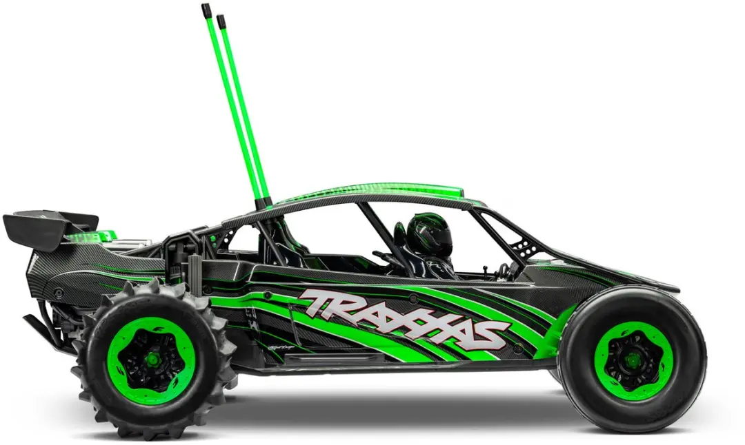 Traxxas Funco Pro Scale Replica Brushless RC Auto - Groen - afbeelding 6 van 6