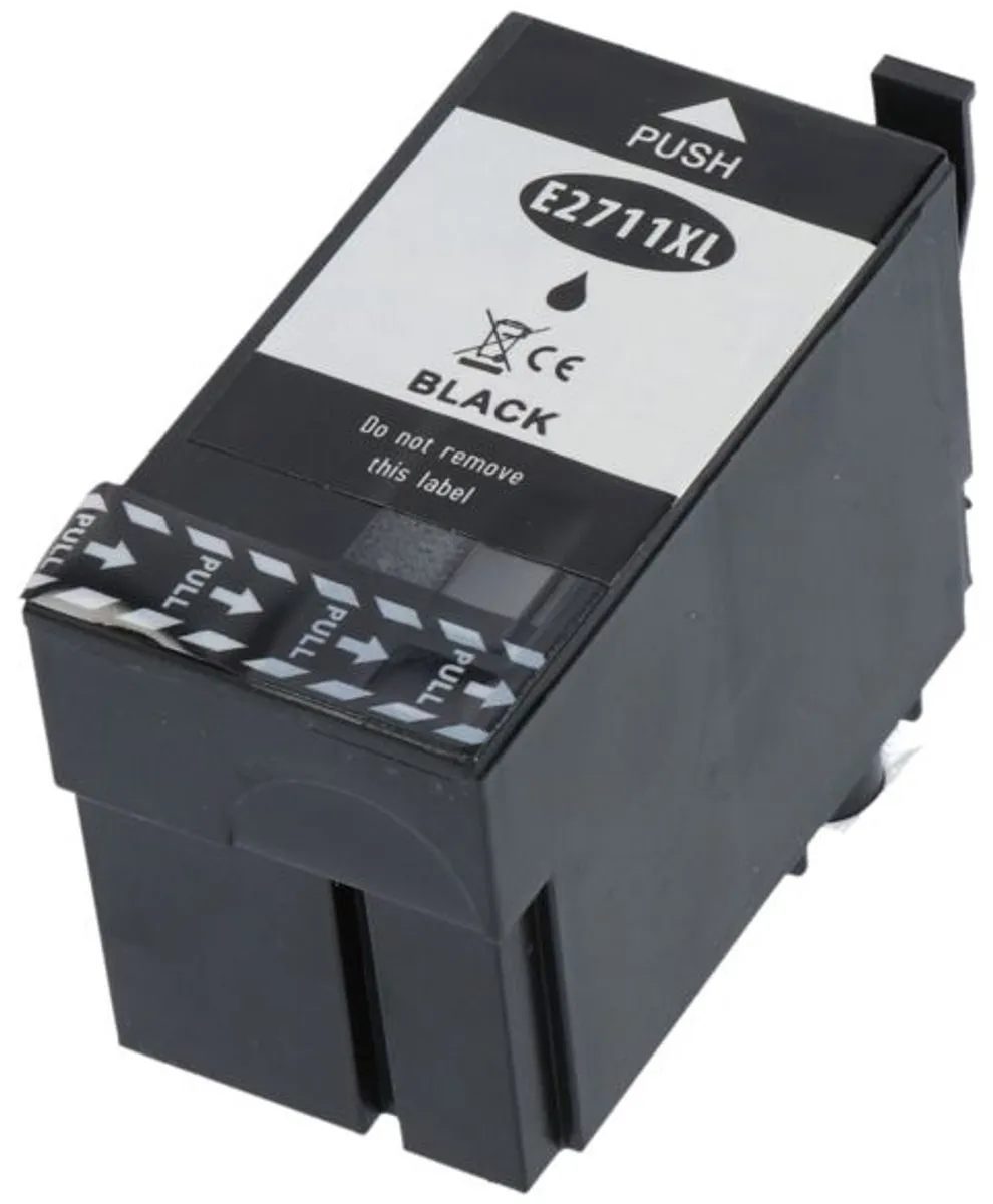 PrintAbout Inktcartridge C13T27114010 Zwart - 1400 pagina's