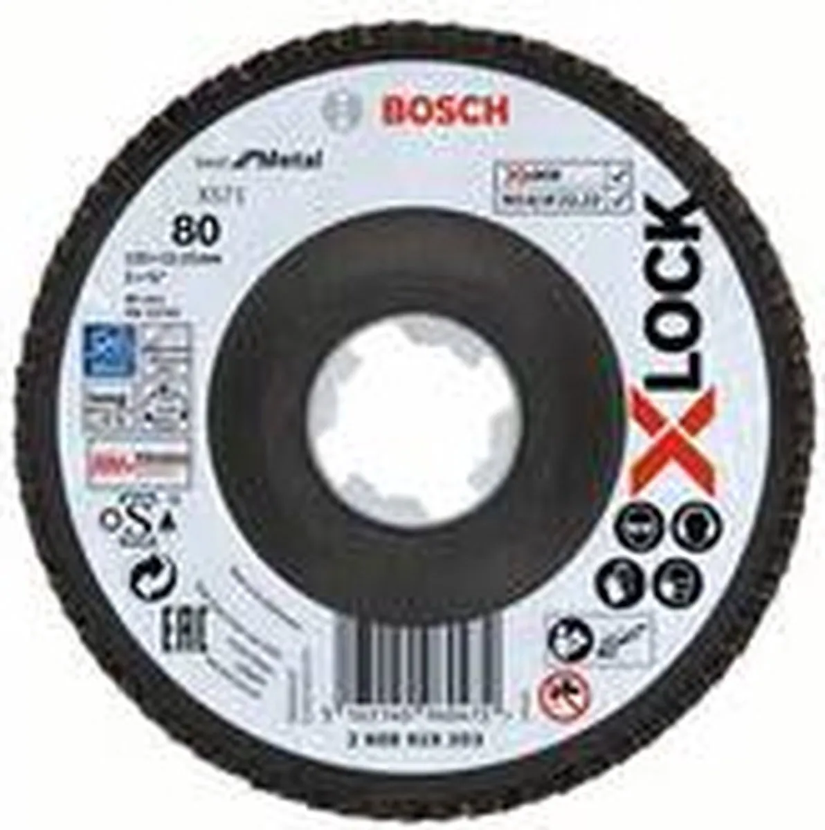 Bosch Professional PRO X571 X-Lock Lamellenschijf 125mm