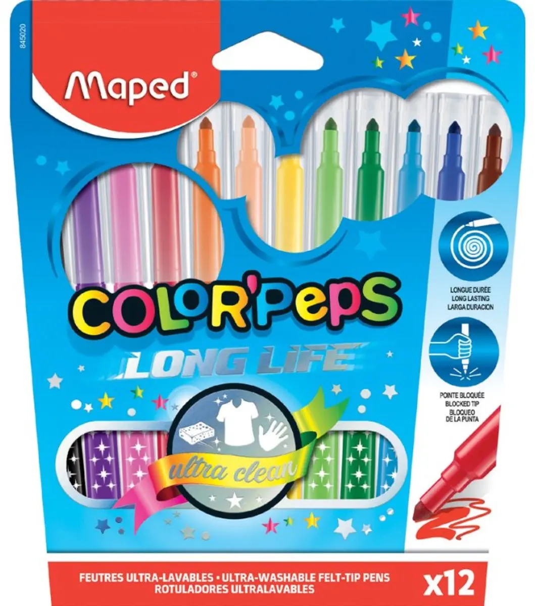 Maped Color'Peps Long Life Viltstiften