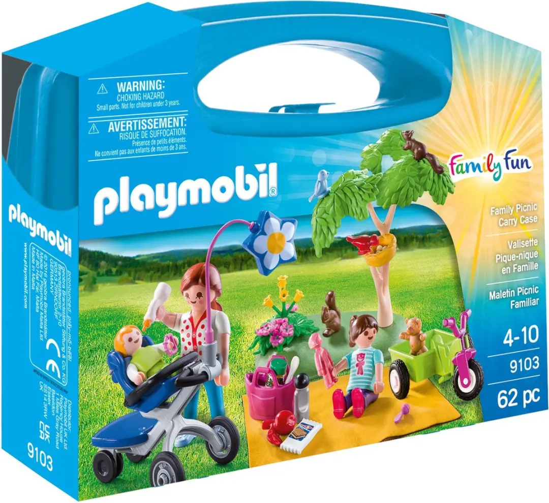 PLAYMOBIL Koffertje Familie picknick