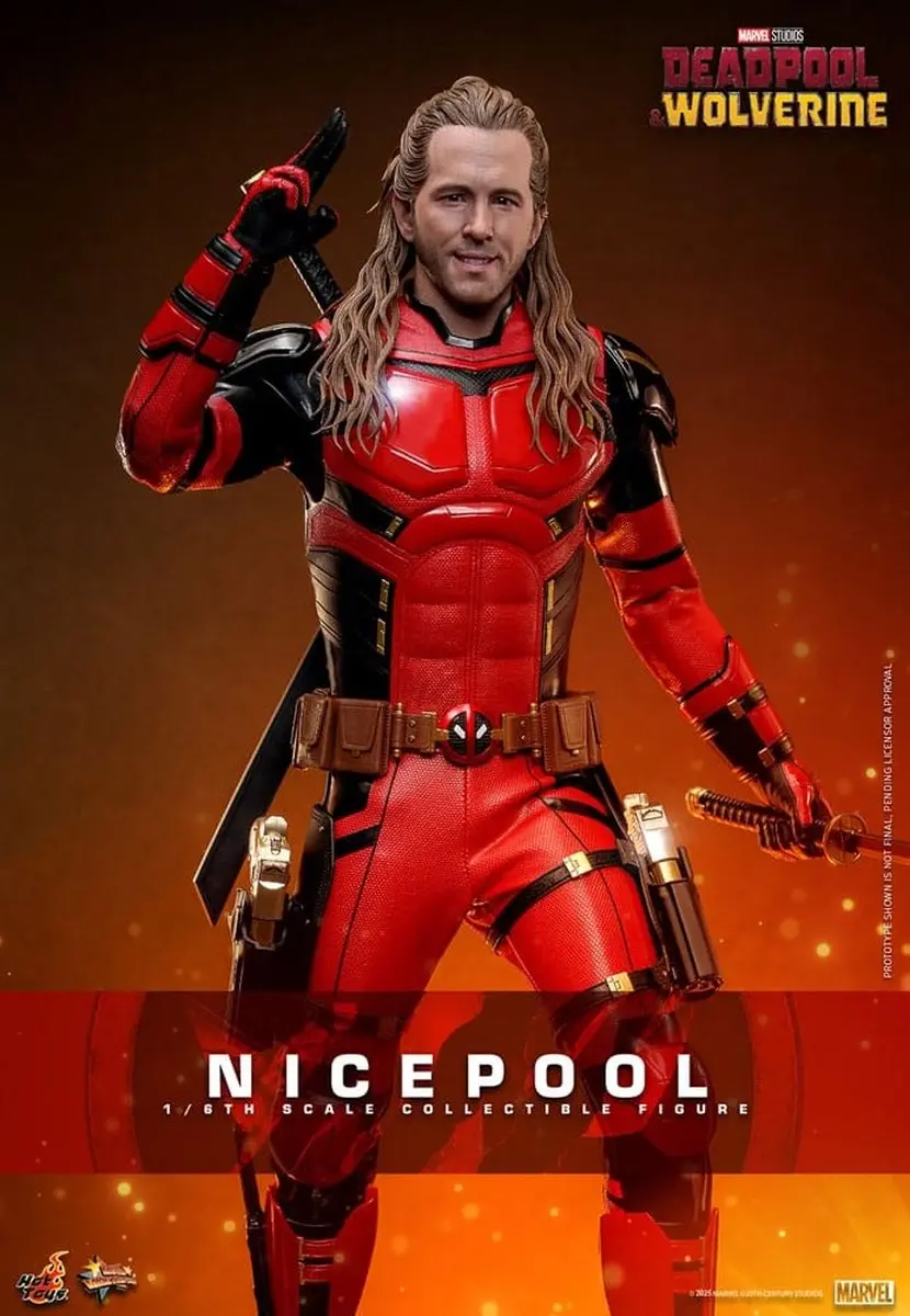 Hot Toys Deadpool & Wolverine Movie Masterpiece Action Figure 1/6