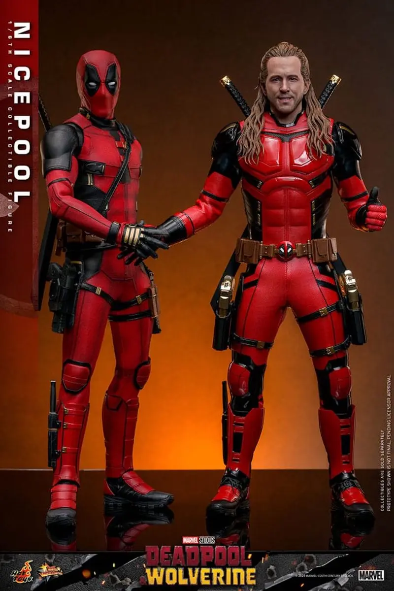 Hot Toys Deadpool & Wolverine Movie Masterpiece Action Figure 1/6 - 30cm Multi