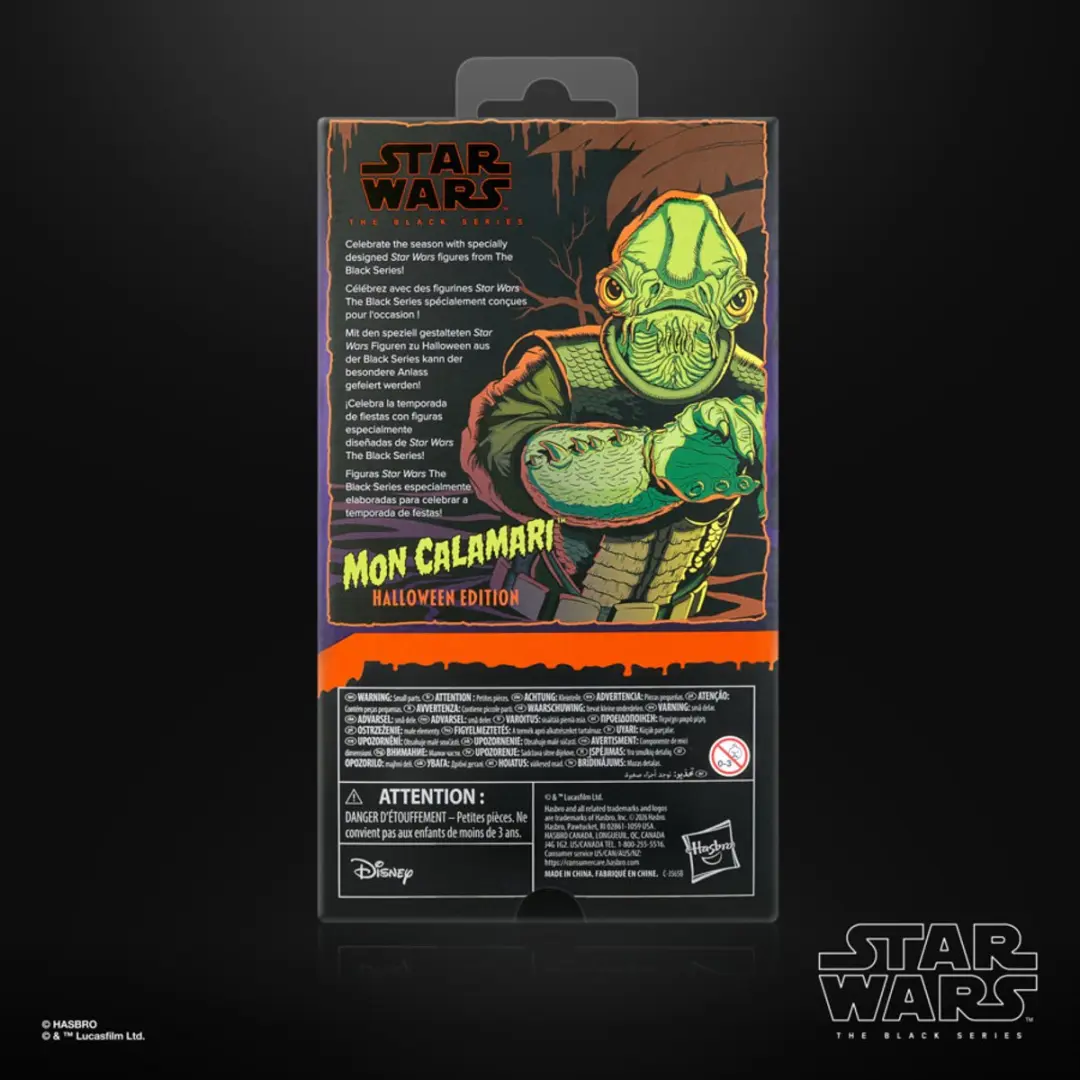 Star Wars The Black Series Mon Calamari Halloween Edition - 15cm - afbeelding 3 van 5