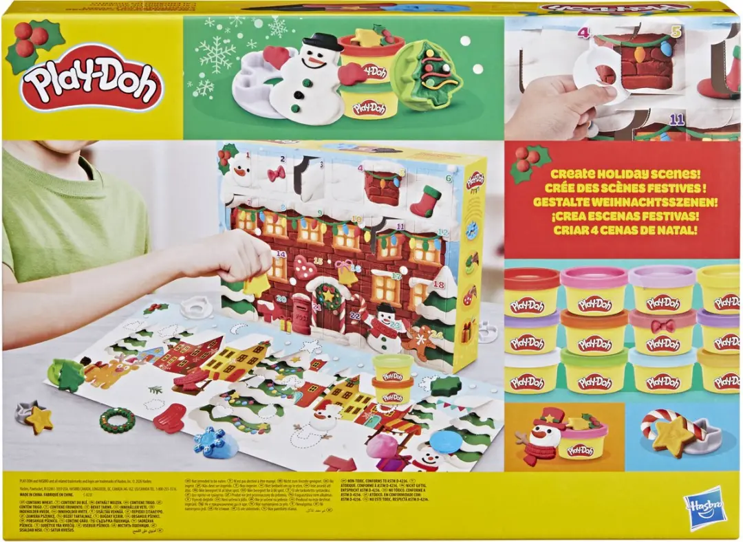 Play-Doh Adventskalender - 40 Stuks Multi