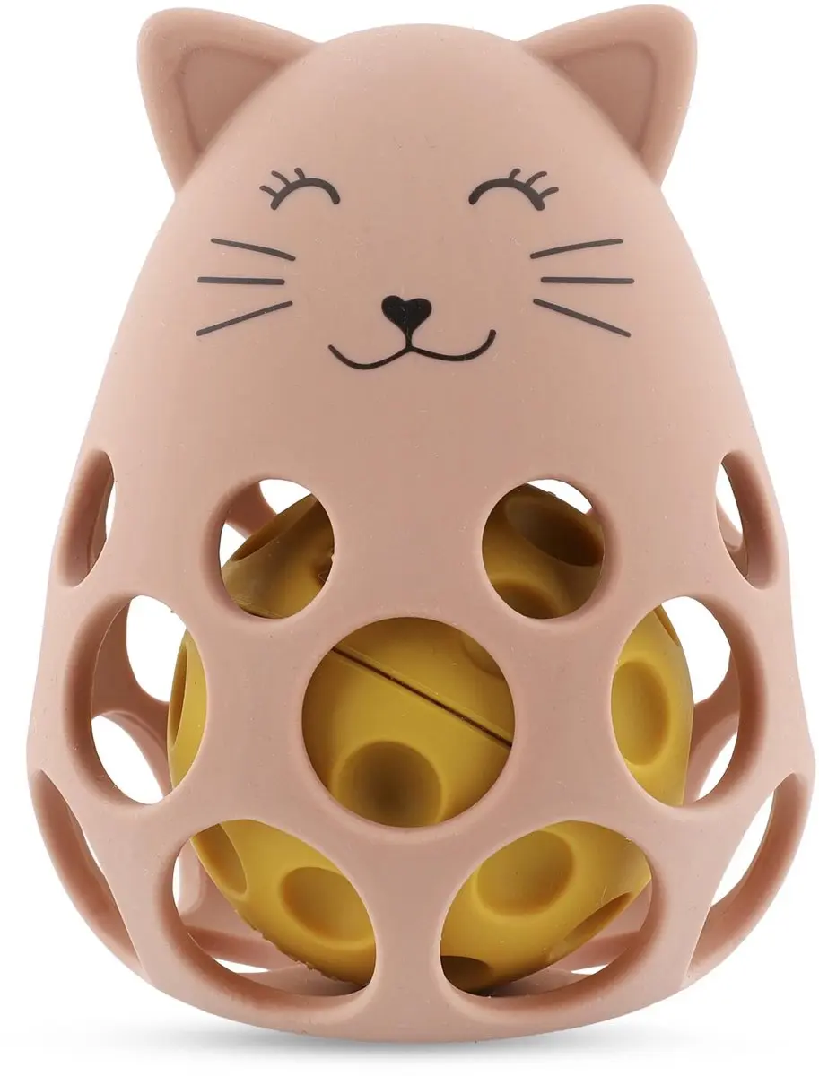 Trixie Siliconen Sensorische Rammelaar Mrs. Cat