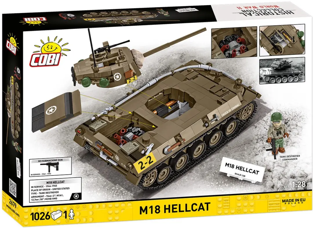 Cobi 2679 M18 Hellcat - afbeelding 2 van 6