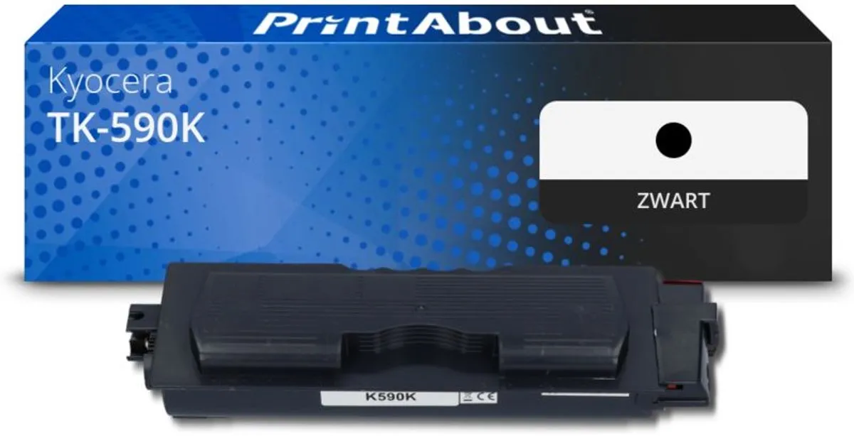 PrintAbout Kyocera TK-590K Toner Zwart