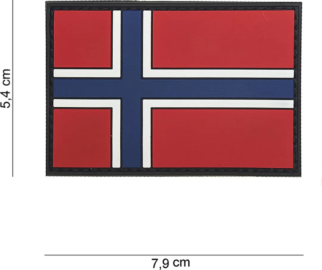 Embleem 3D PVC Noorwegen