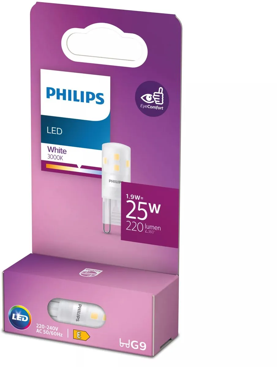 Philips LED Capsule G9 25W Wit 3000K