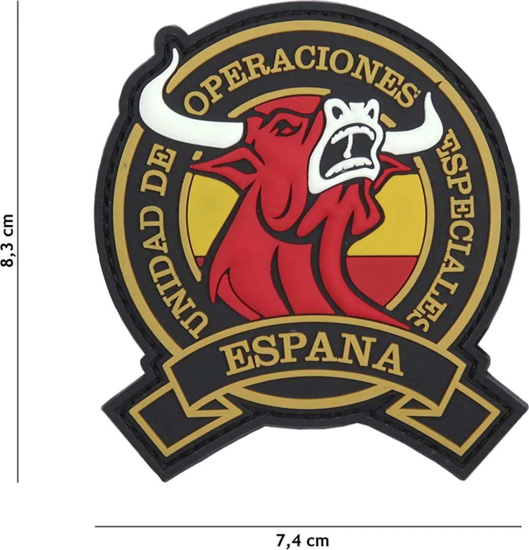 Embleem 3D PVC Espana rood