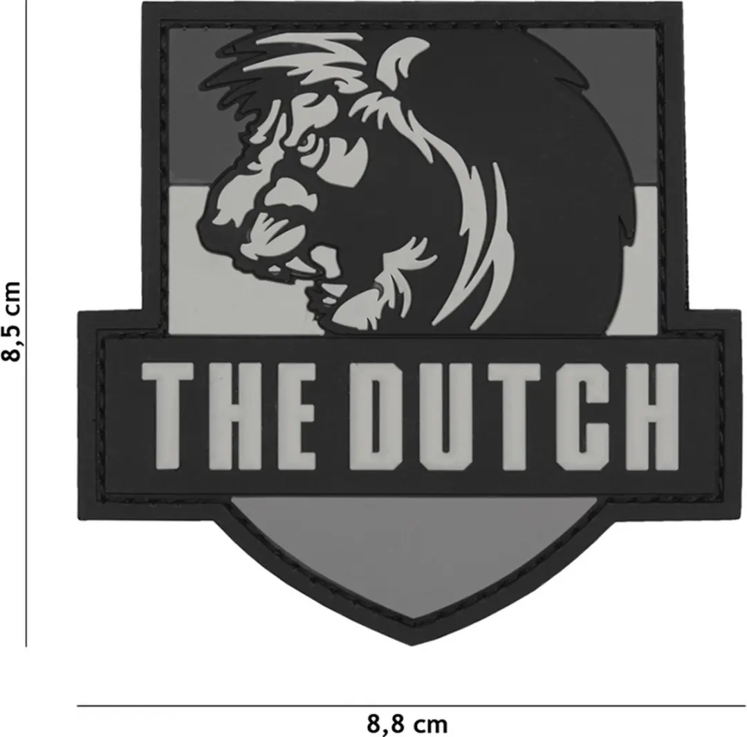 Embleem 3D PVC The dutch grijs