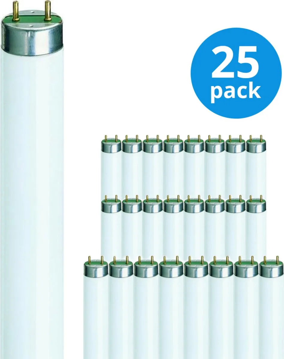 Philips TL-D 18W 830 Super 80 Voordeelpak - 25 Stuks