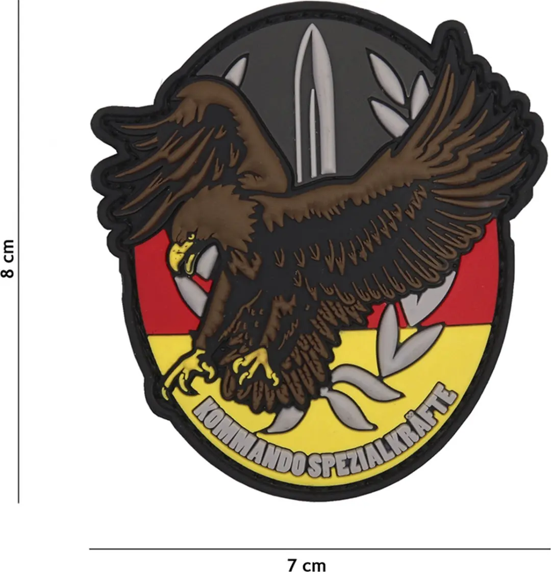 Embleem 3D PVC Kommando Spezial Kräfte