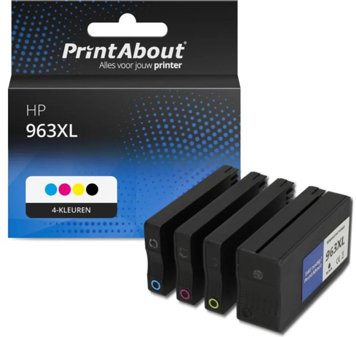PrintAbout HP 963XL Inktcartridge 4-kleuren