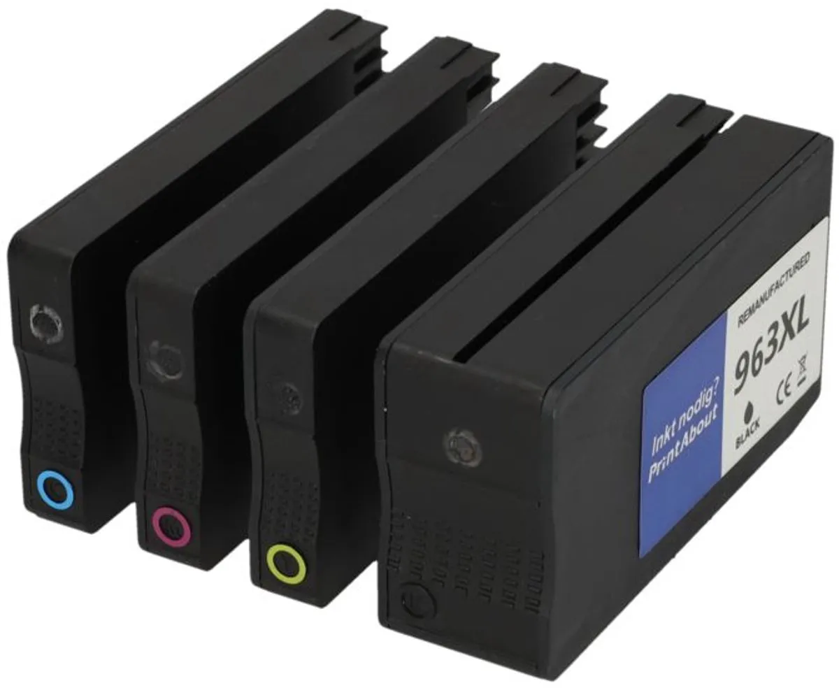 PrintAbout HP 963XL Inktcartridge 4-kleuren - 7.740 pagina's