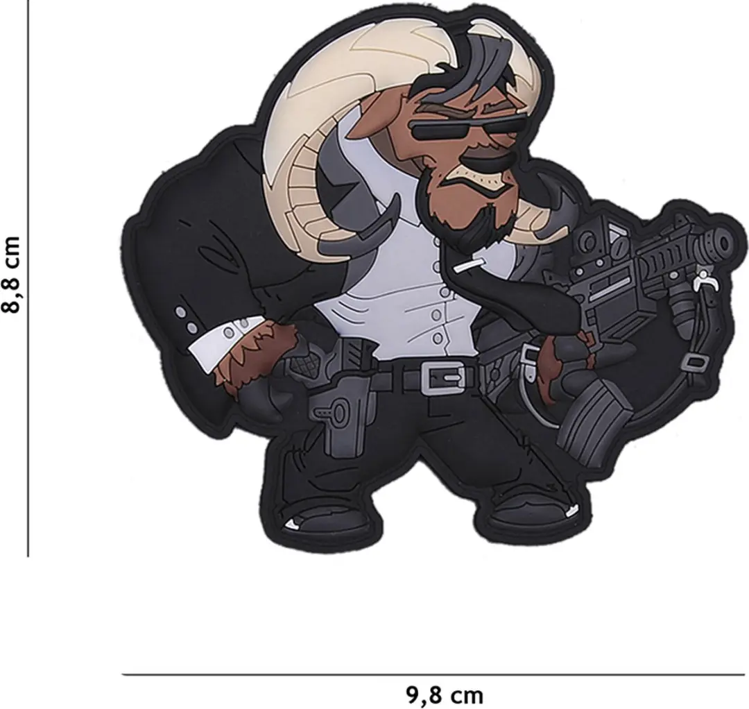 Embleem 3D PVC Wick Ox TF-2215