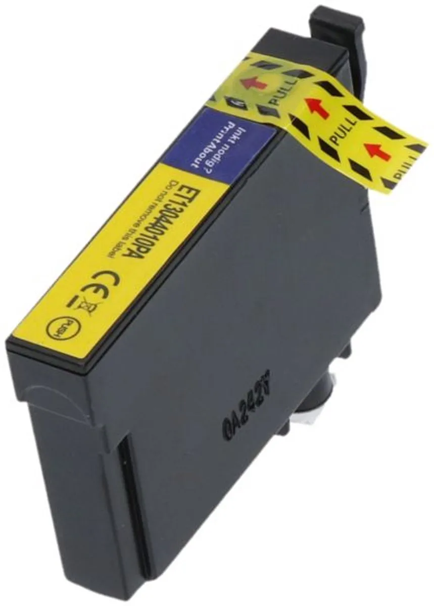 PrintAbout Epson T1304 Inktcartridge Geel - XL - 1750 pagina's