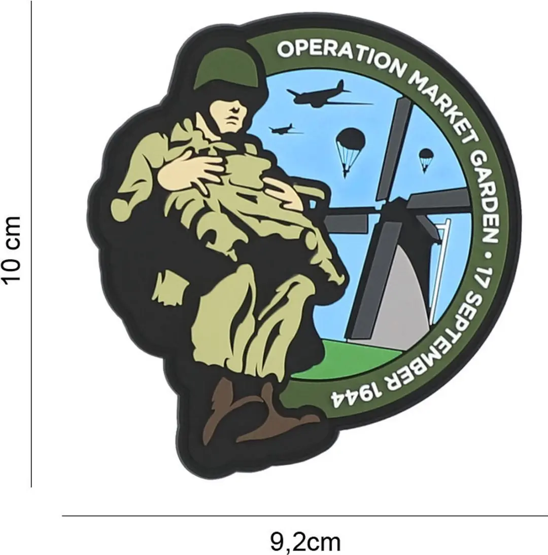 Embleem 3D PVC Paratrooper Operation Market Garden