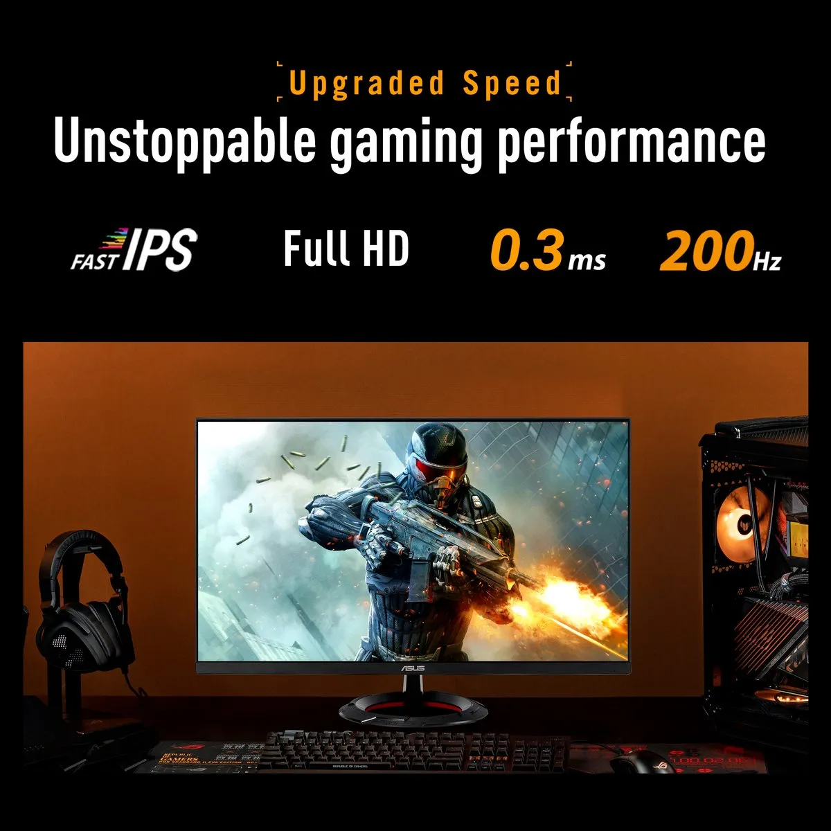 ASUS TUF Gaming VG279Q5R Monitor 27" FHD - 200Hz - 1ms - Fast IPS