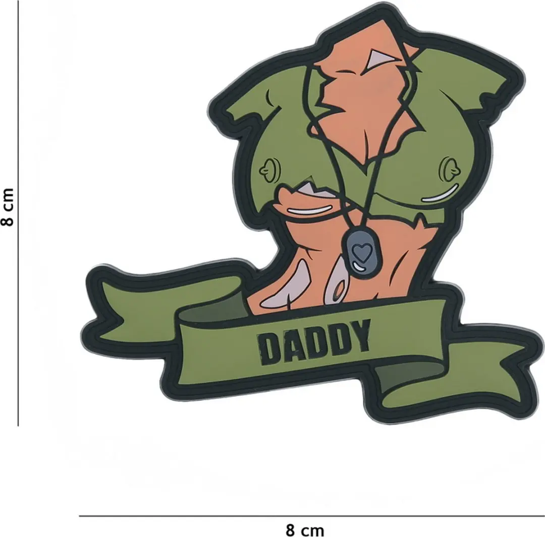 Embleem 3D PVC Daddy girl