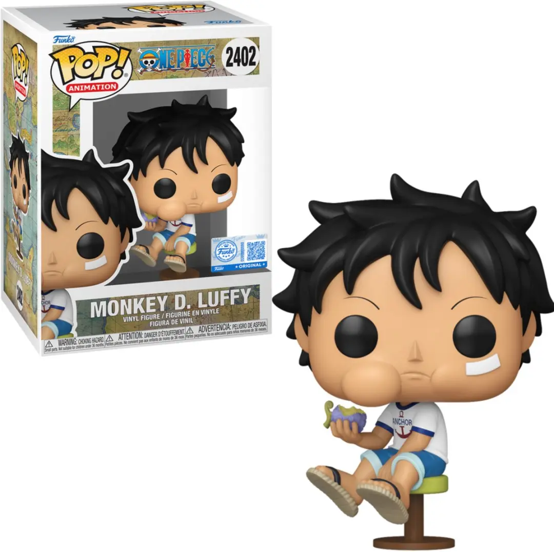 Funko POP! One Piece Kid Luffy Devil Fruit Exclusief