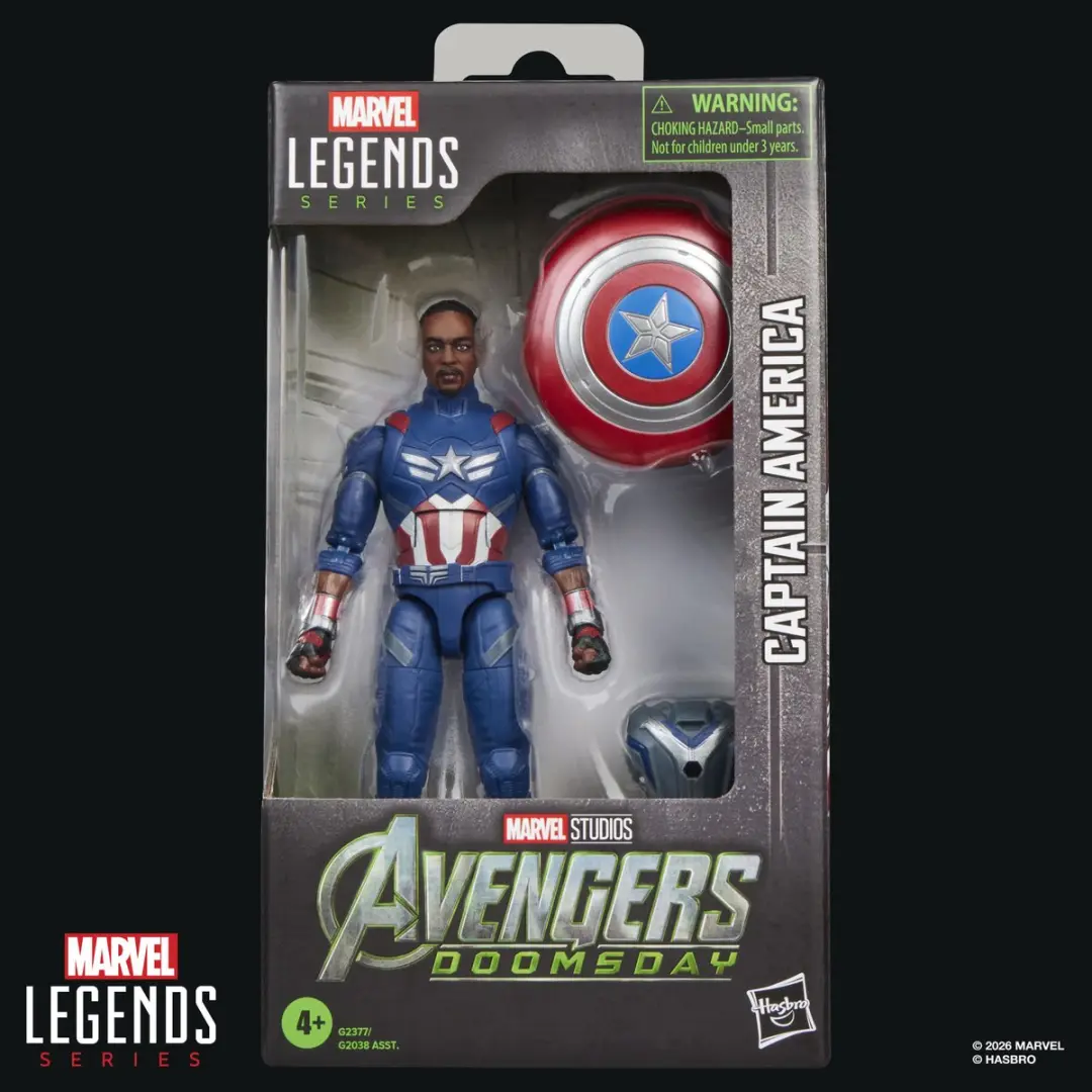 Hasbro Marvel Legends Captain America Doomsday Actiefiguur 15cm - G2377