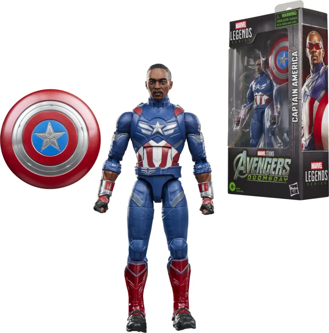 Hasbro Marvel Legends Captain America Doomsday Actiefiguur 15cm