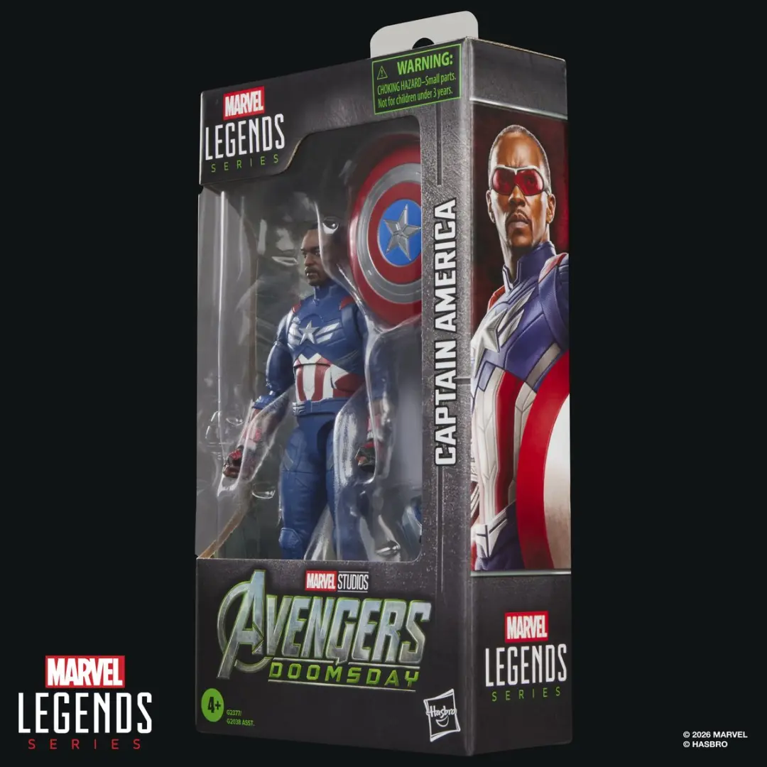 Hasbro Marvel Legends Captain America Doomsday Actiefiguur 15cm - G2377