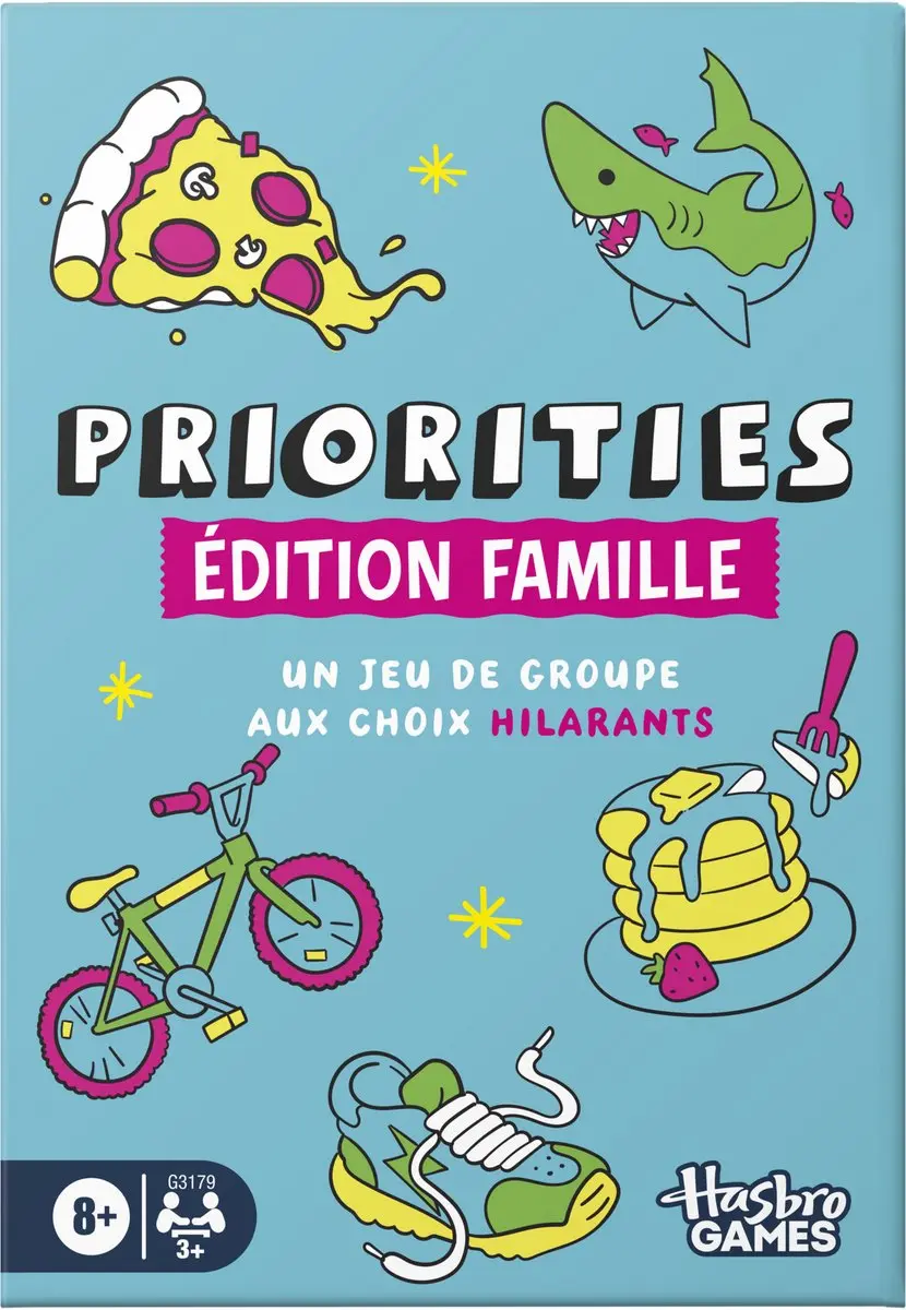 Priorities Family-partyspeleditie Franse editie