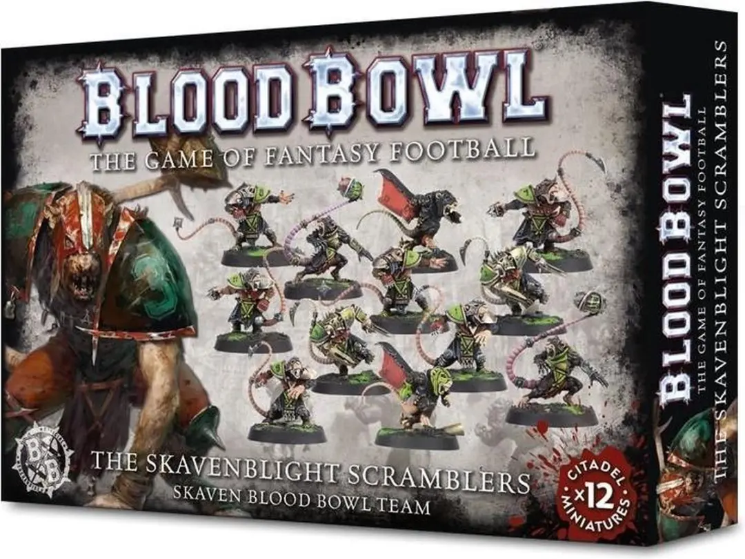 Games Workshop Skavenblight Scramblers Bloedbal Team - Grijs - afbeelding 6 van 6