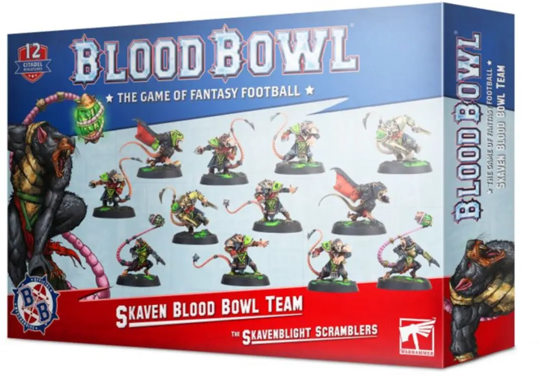 Games Workshop Skavenblight Scramblers Bloedbal Team