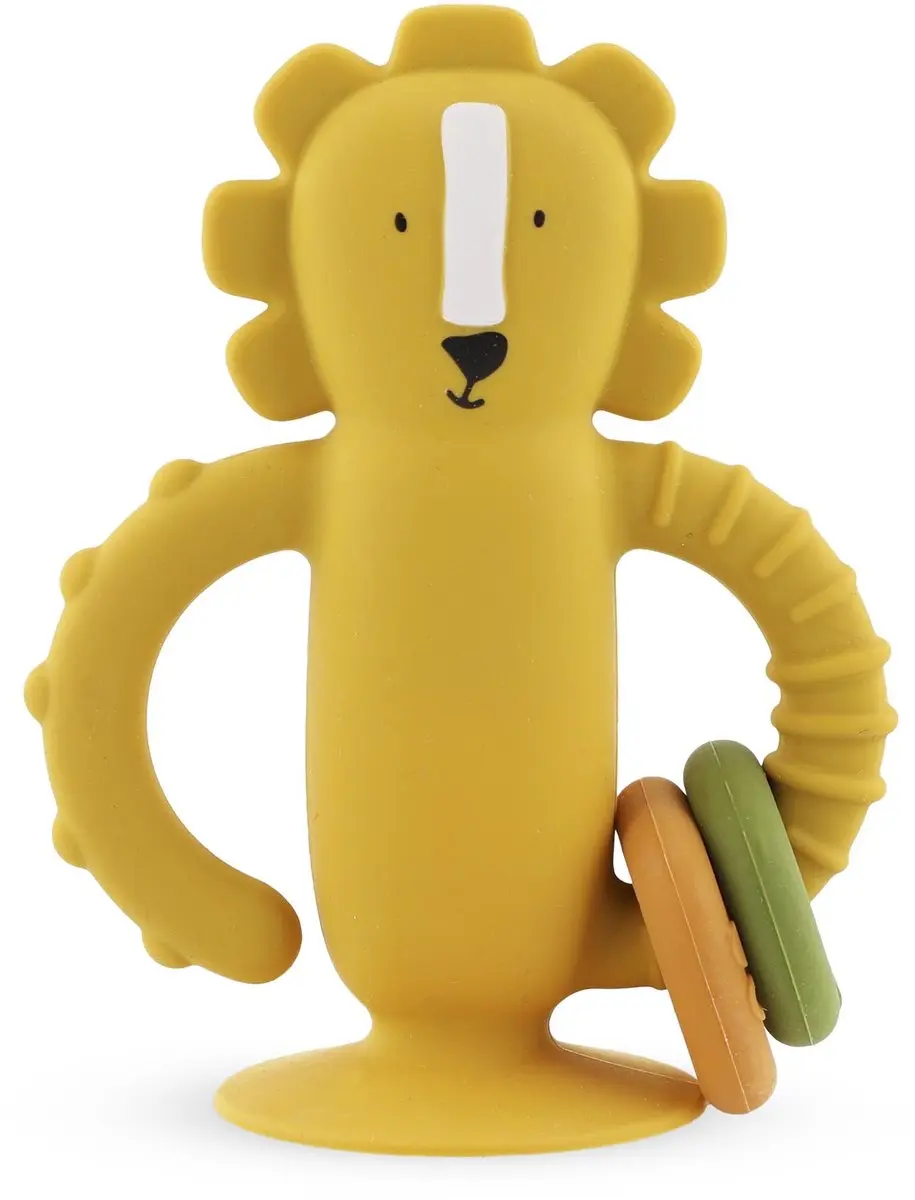 Trixie Siliconen Sensorisch Speelgoed met Zuignap Mr. Lion
