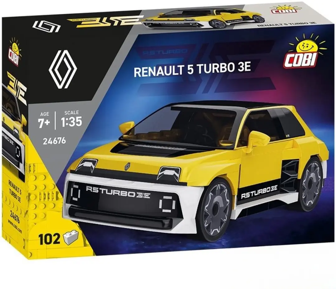 Cobi Renault Turbo 3E Bouwset 80 Stuks