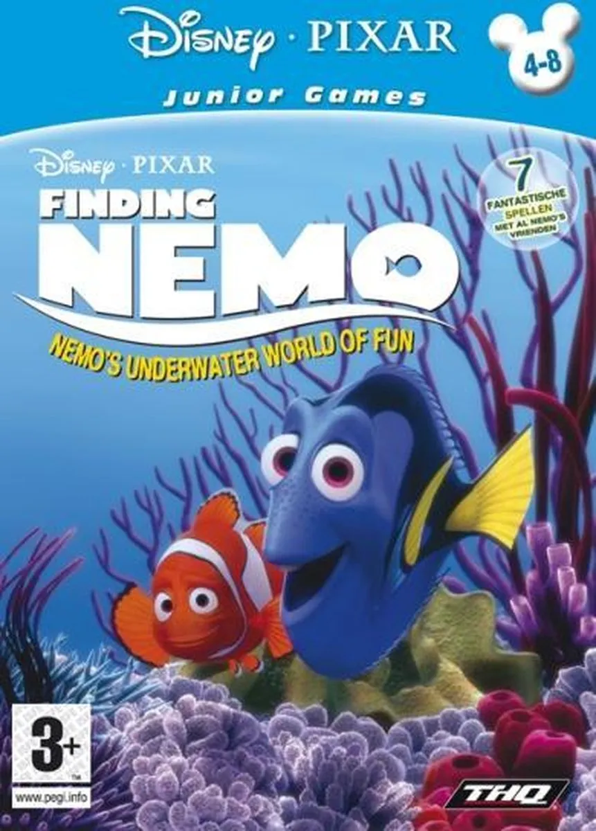 Disney Finding Nemo Nemo's Underwater World Of Fun Windows