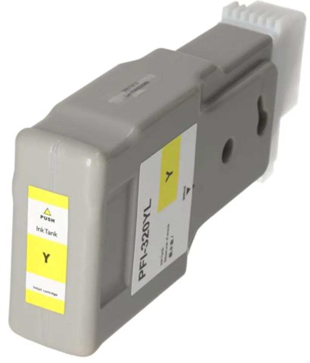 PrintAbout PFI-320Y Geel Hoge Capaciteit Inktcartridge - Canon