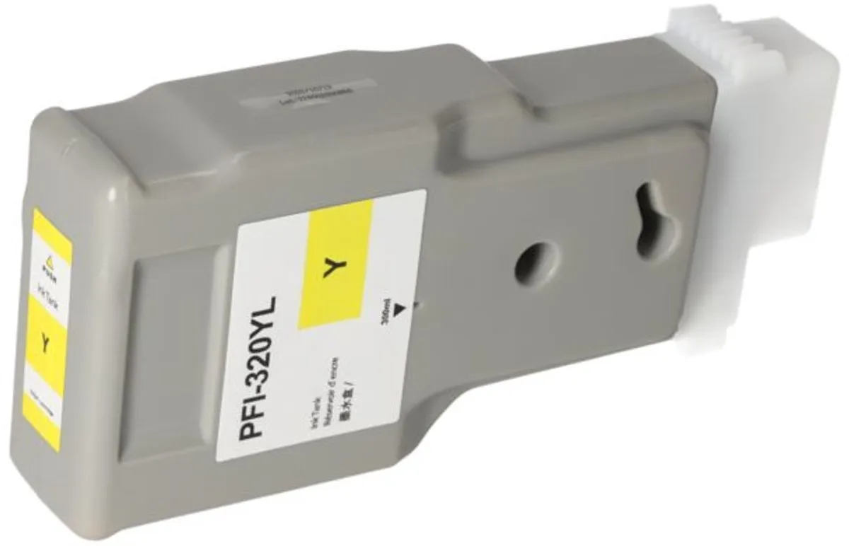 PrintAbout PFI-320Y Geel Hoge Capaciteit Inktcartridge - Canon