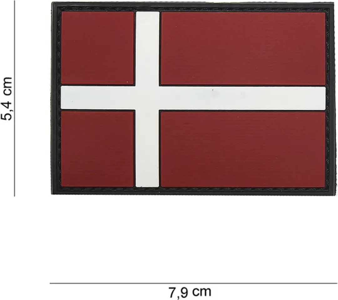 Embleem 3D PVC Denemarken